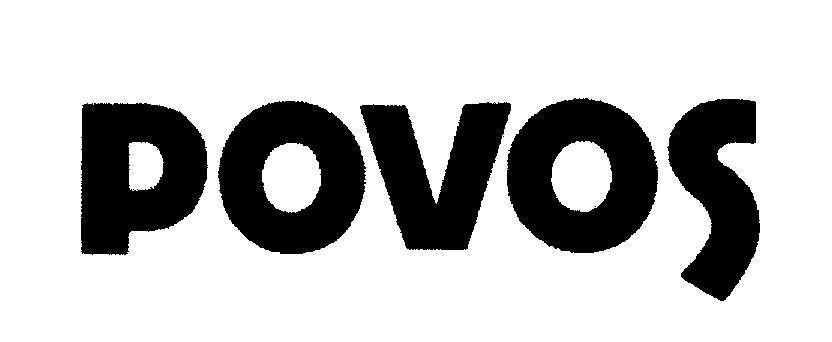 Mẫu nhãn hiệu POVOS