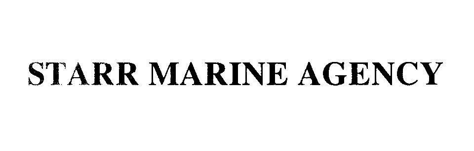 Mẫu nhãn hiệu STARR MARINE AGENCY
