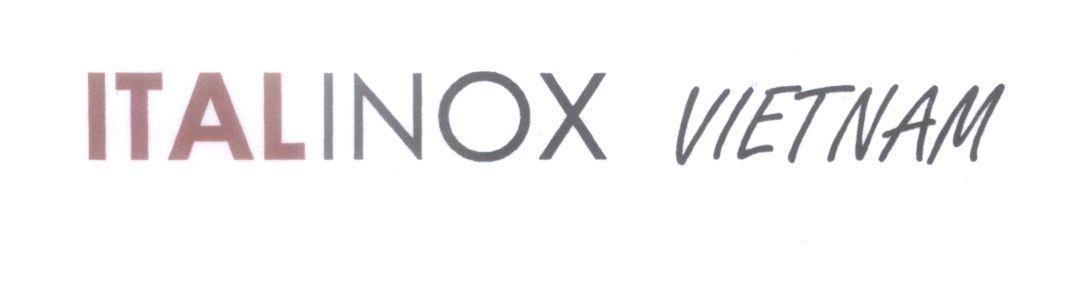Mẫu nhãn hiệu ITALINOX VIETNAM
