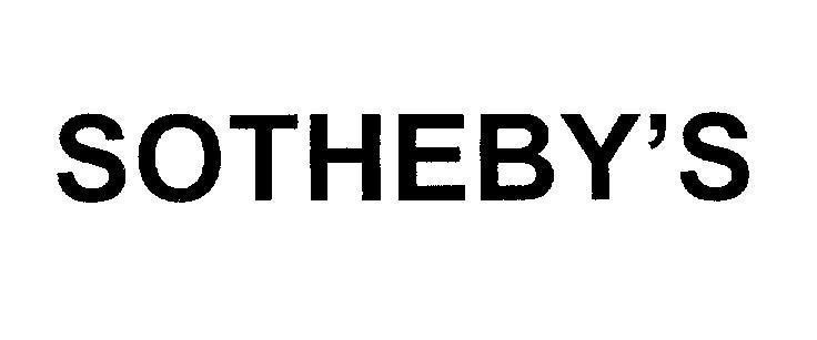 Mẫu nhãn hiệu SOTHEBY'S