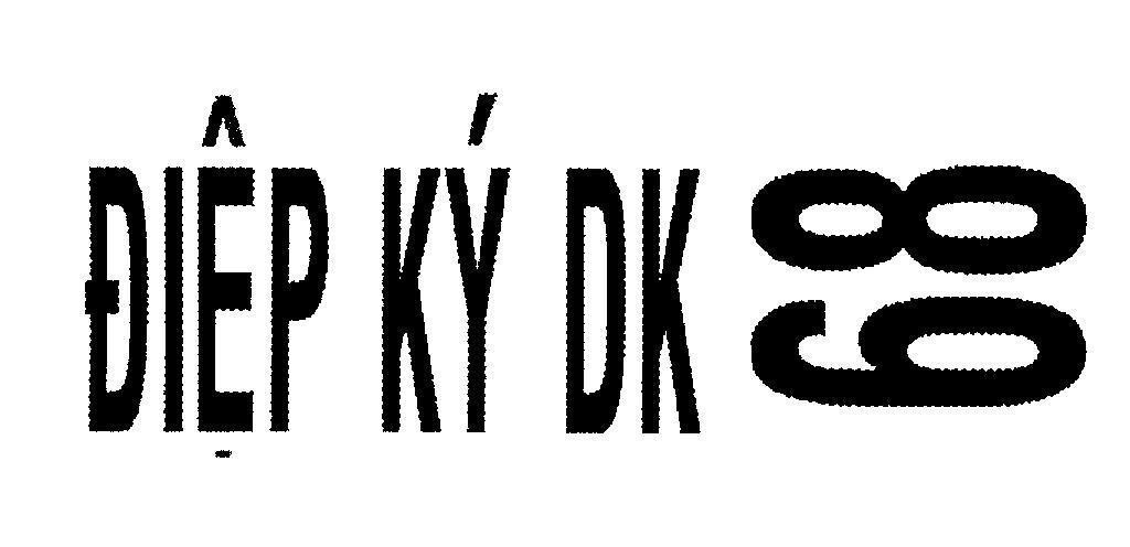 Mẫu nhãn hiệu Điệp Ký DK 68