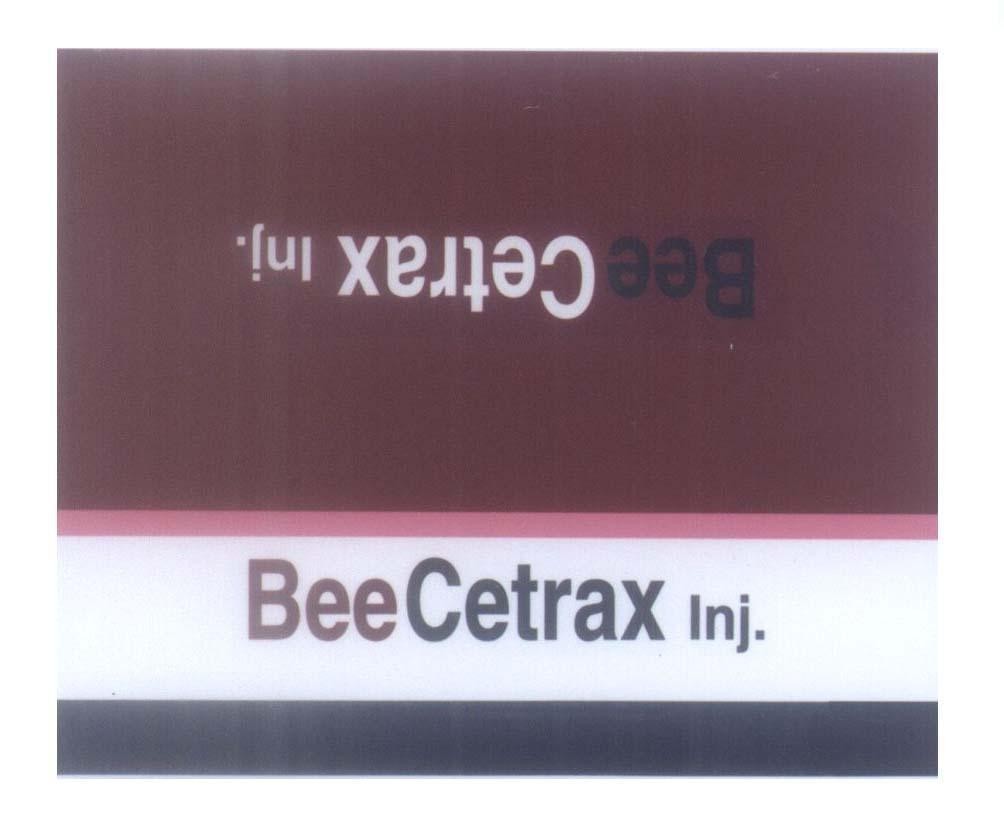 Mẫu nhãn hiệu BeeCetrax Inj.