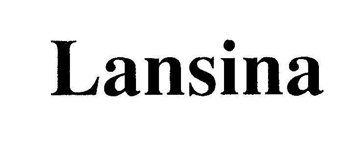 Mẫu nhãn hiệu Lansina