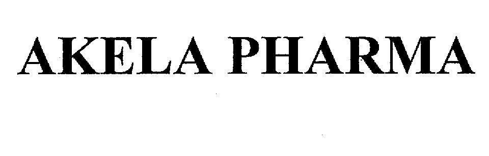 Mẫu nhãn hiệu AKELA PHARMA