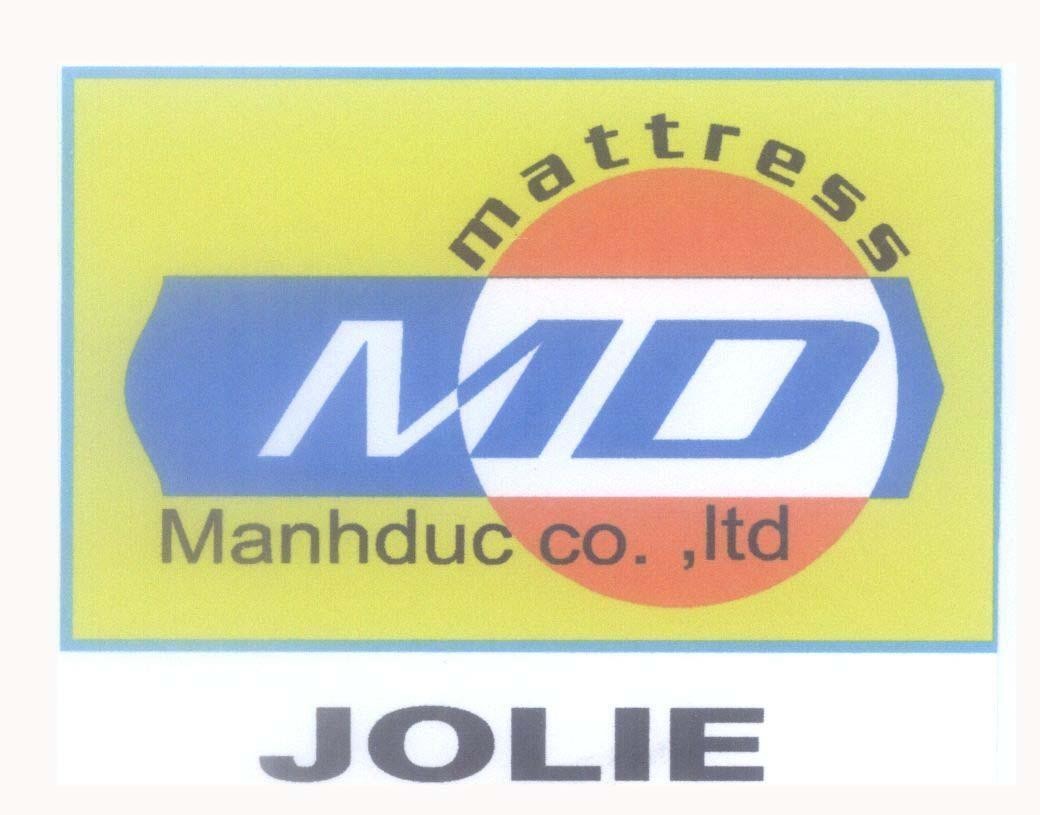 Mẫu nhãn hiệu MD mattress Manhduc co., ltd JOLIE