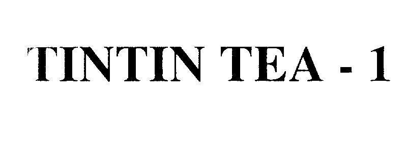 Mẫu nhãn hiệu TINTIN TEA - 1
