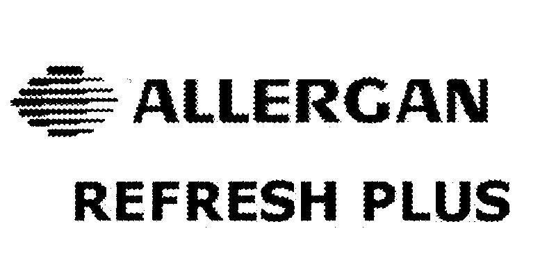 Mẫu nhãn hiệu ALLERGAN REFRESH PLUS