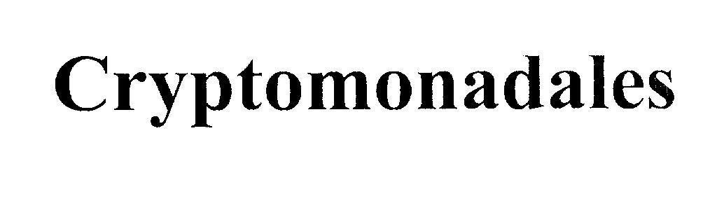 Mẫu nhãn hiệu Cryptomonadales