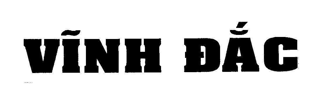 Mẫu nhãn hiệu Vĩnh Đắc