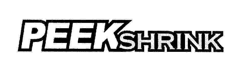 Mẫu nhãn hiệu PEEKSHRINK