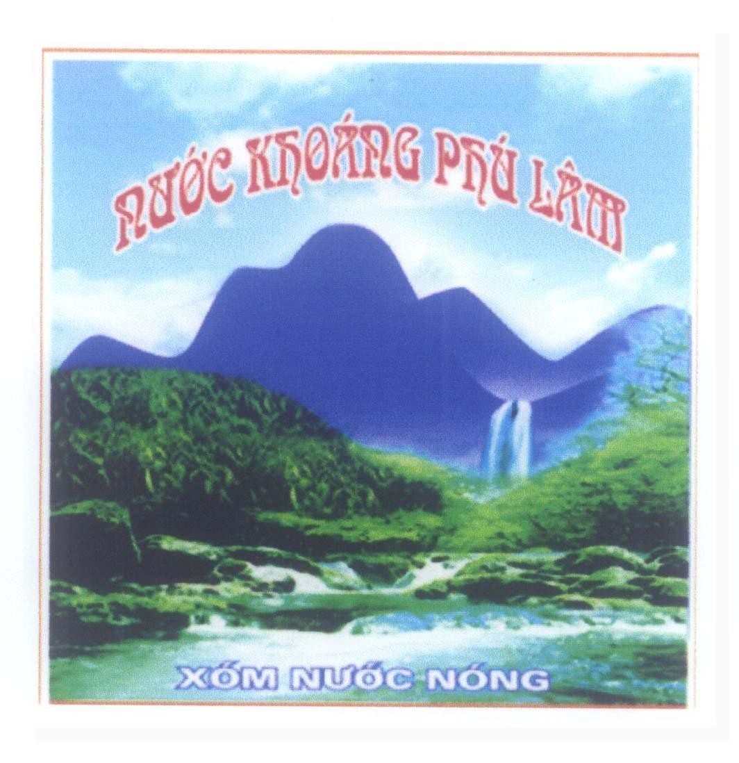 Mẫu nhãn hiệu Nước Khoáng Phú Lâm Xóm Nước Nóng