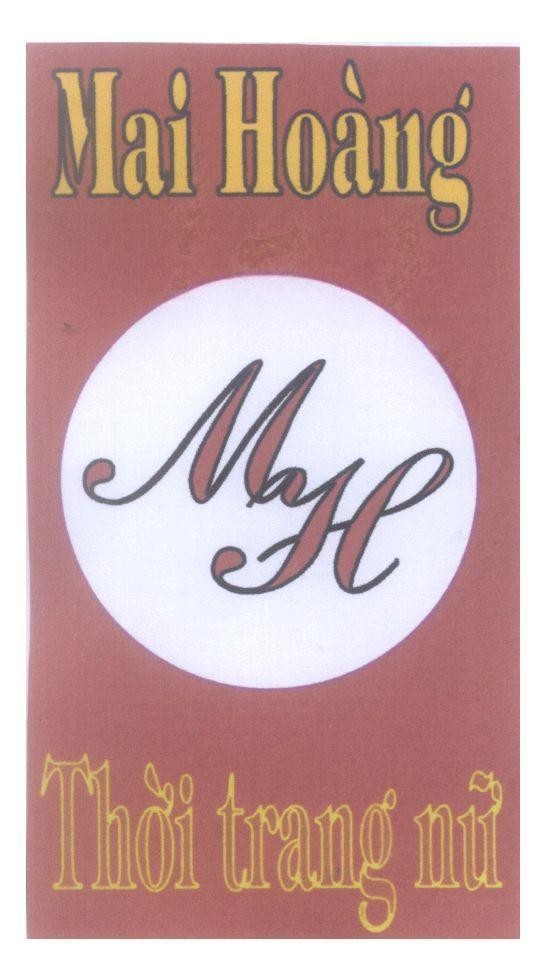 Mẫu nhãn hiệu Mai Hoàng MH Thời trang nữ