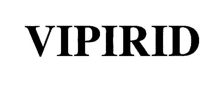 Mẫu nhãn hiệu VIPIRID