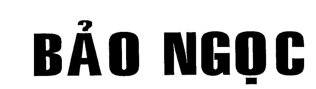 Mẫu nhãn hiệu Bảo Ngọc