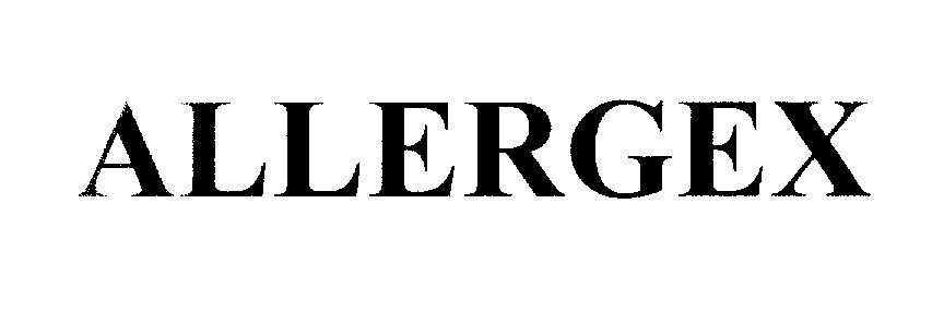 Mẫu nhãn hiệu ALLERGEX