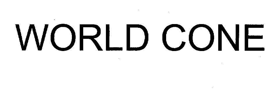 Mẫu nhãn hiệu WORLD CONE