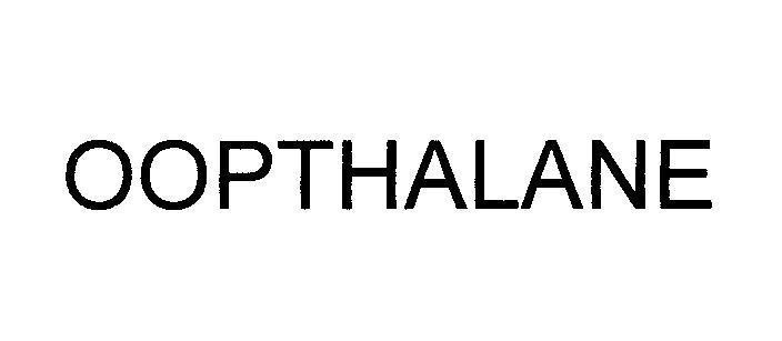 Mẫu nhãn hiệu OOPTHALANE