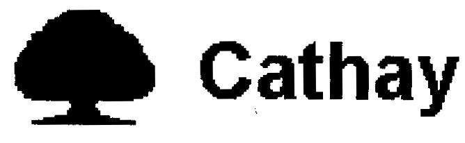 Mẫu nhãn hiệu Cathay