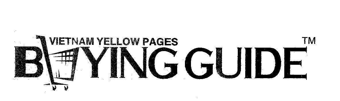 Mẫu nhãn hiệu VIETNAM YELLOW PAGES BUYING GUIDE
