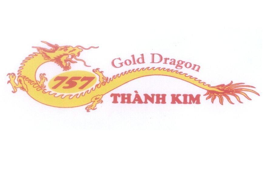 Mẫu nhãn hiệu Thành Kim Gold Dragon 757