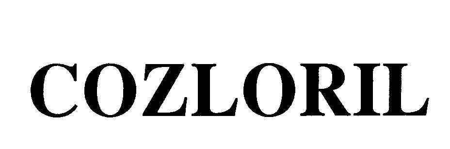 Mẫu nhãn hiệu COZLORIL