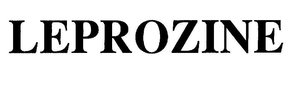 Mẫu nhãn hiệu LEPROZINE