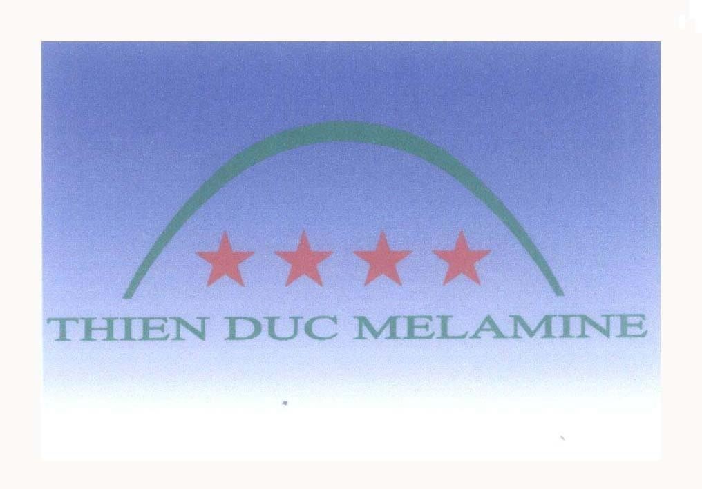 Mẫu nhãn hiệu THIEN DUC MELAMINE