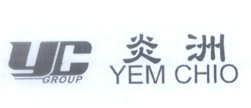 Mẫu nhãn hiệu YC GROUP YEM CHIO [YEM CHIO: Nhiệt huyết, năng động...]