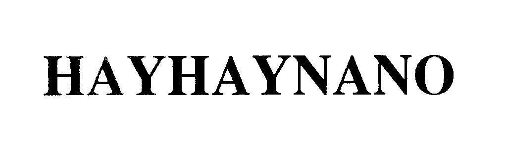 Mẫu nhãn hiệu HAYHAYNANO