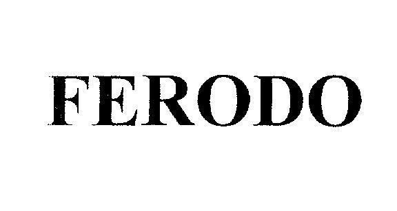 Mẫu nhãn hiệu FERODO