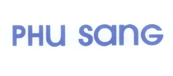 Mẫu nhãn hiệu PHU SANG