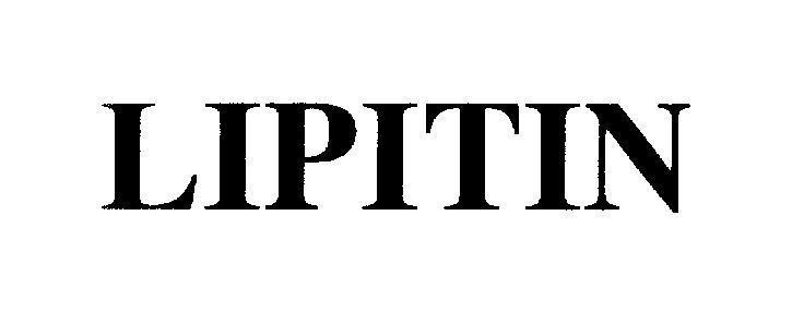 Mẫu nhãn hiệu LIPITIN