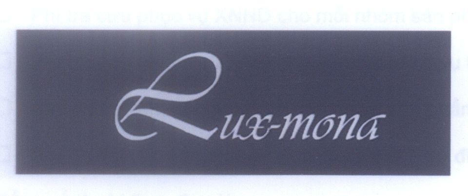 Mẫu nhãn hiệu Lux-mona