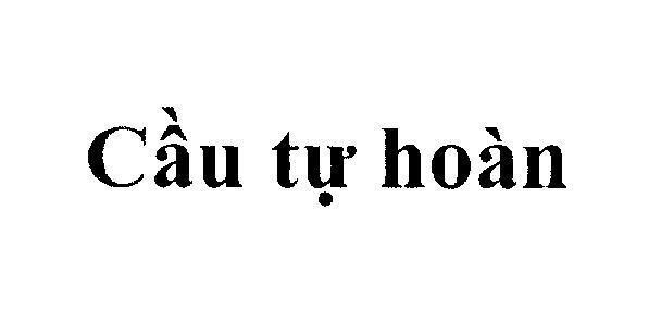 Mẫu nhãn hiệu Cầu tự hoàn