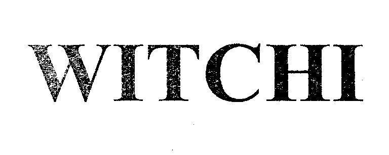 Mẫu nhãn hiệu WITCHI