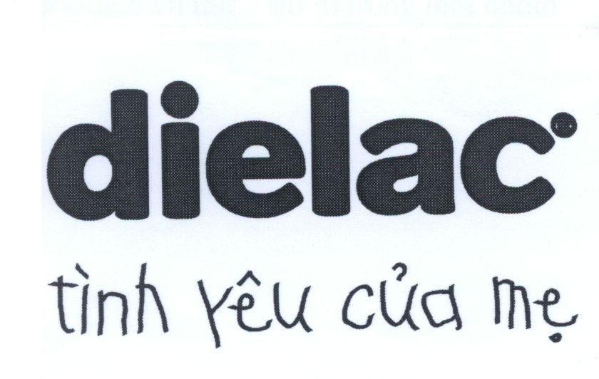 Mẫu nhãn hiệu dielac tình yêu của mẹ