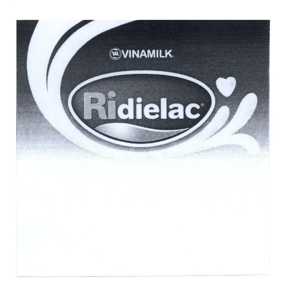 Mẫu nhãn hiệu Ridielac VN VINAMILK