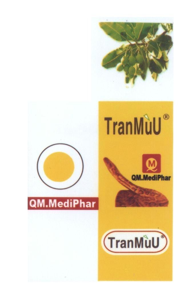 Mẫu nhãn hiệu TranMùU Q M QM.MediPhar