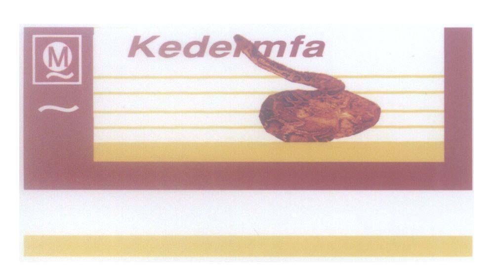 Mẫu nhãn hiệu Kedermfa Q M