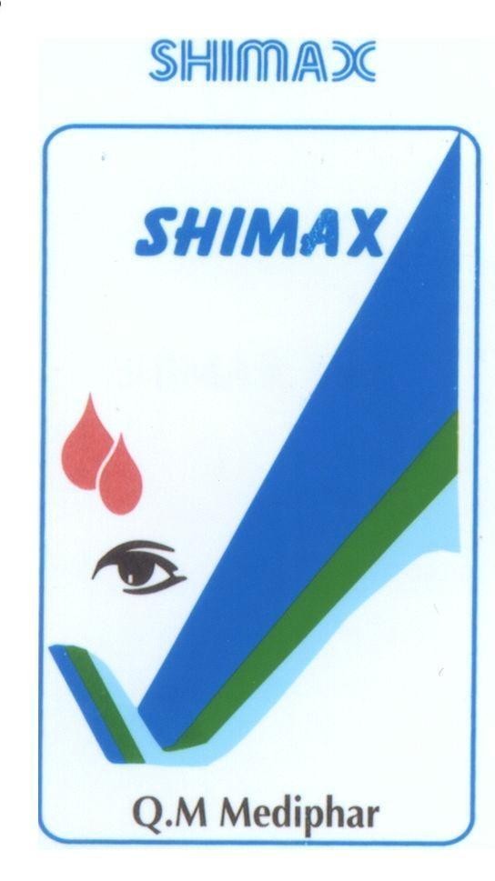 Mẫu nhãn hiệu SHIMAX Q.M Mediphar
