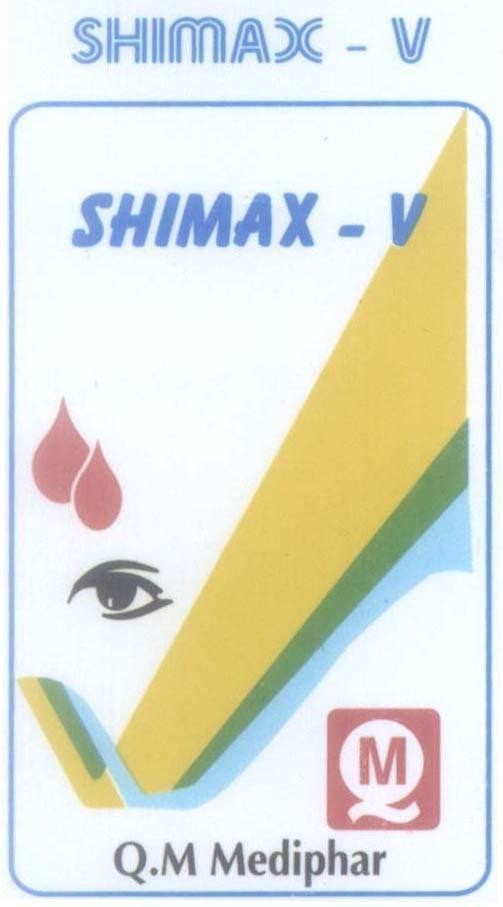 Mẫu nhãn hiệu SHIMAX - V V QM Q.M Mediphar