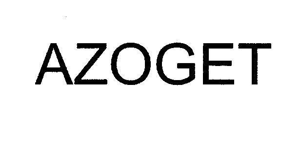 Mẫu nhãn hiệu AZOGET