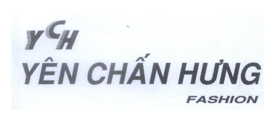 Mẫu nhãn hiệu YCH Yên Chấn Hưng FASHION