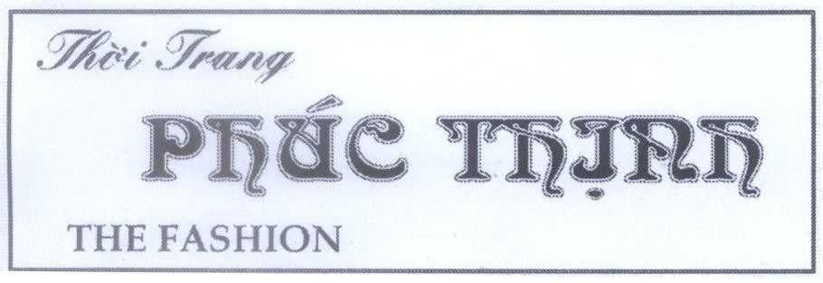 Mẫu nhãn hiệu Thời trang Phúc Thịnh THE FASHION