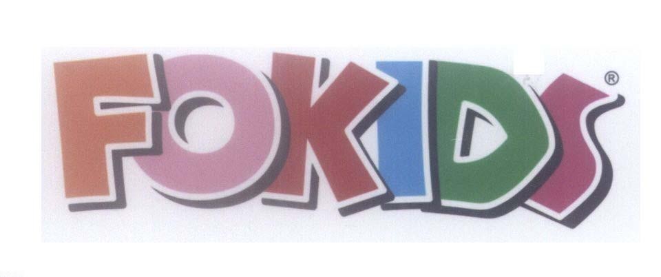 Mẫu nhãn hiệu FOKIDS R