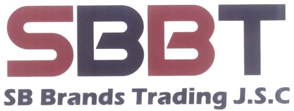 Mẫu nhãn hiệu SBBT SB Brands Trading J.S.C