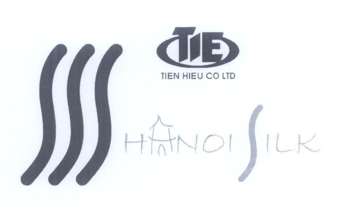 Mẫu nhãn hiệu TIE TIEN HIEU CO. LTD HANOI SILK