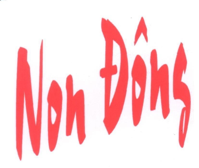 Mẫu nhãn hiệu Non Đông