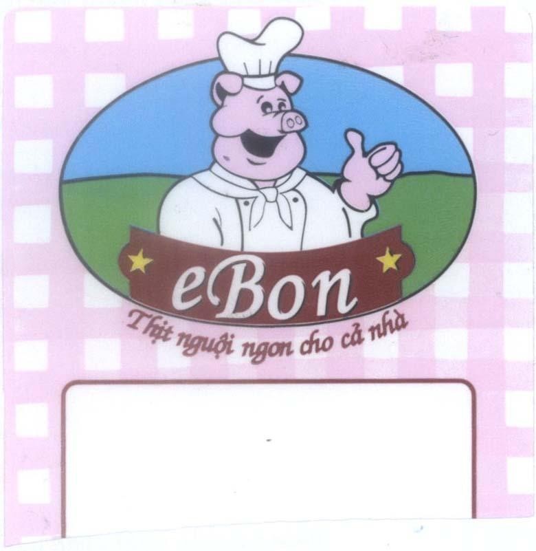 Mẫu nhãn hiệu e Bon Thịt nguội ngon cho cả nhà