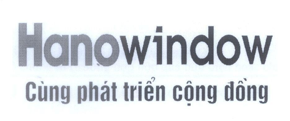 Mẫu nhãn hiệu Hanowindow Cùng phát triển cộng đồng